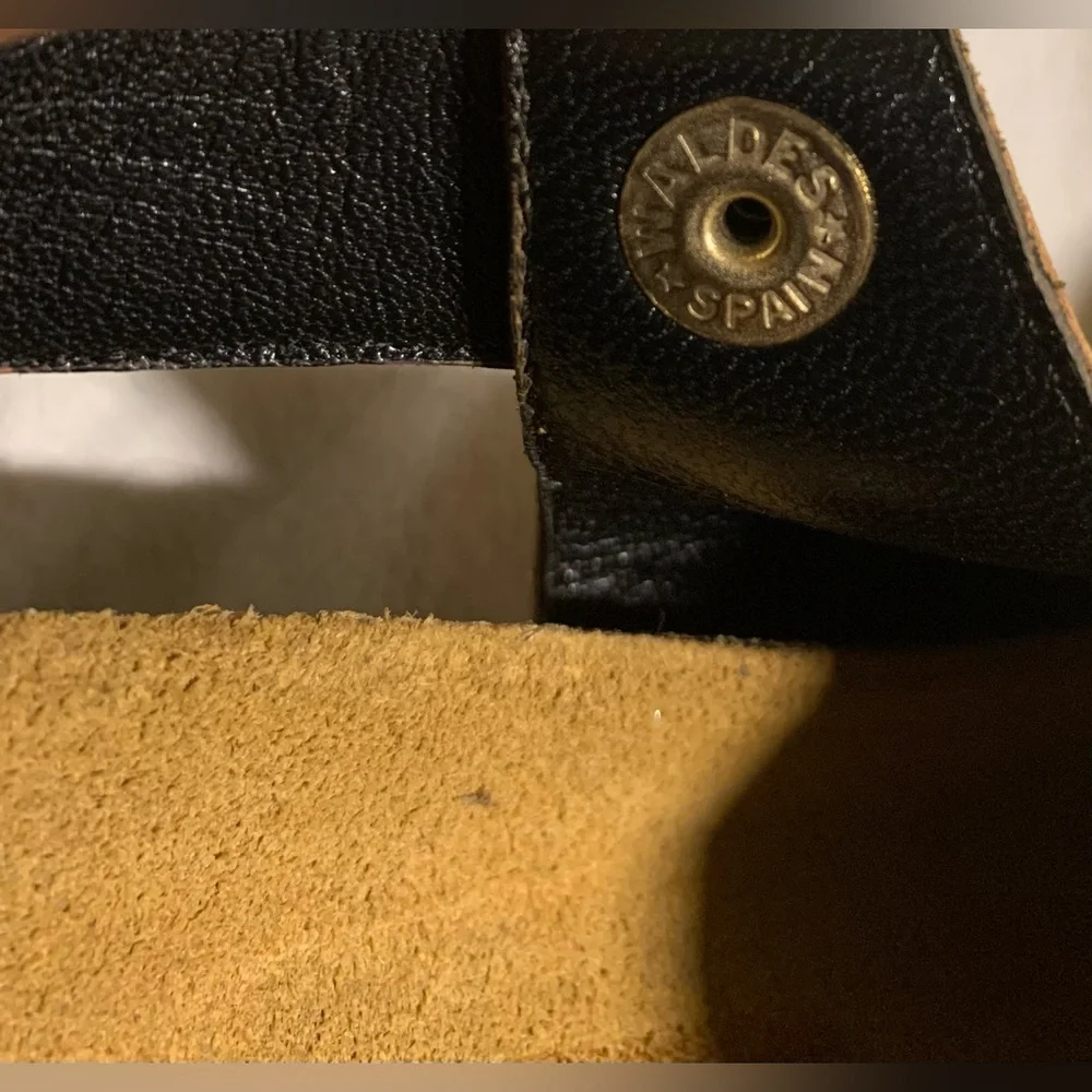 JW ANDERSON Cognac Brown Leather Chain Link Slingback Sandals size 12 NWOB - Picture 14 of 16